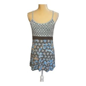 Athleta Tank with Shelf‎ Bra and Adjustable Straps Tunic length Size Medium